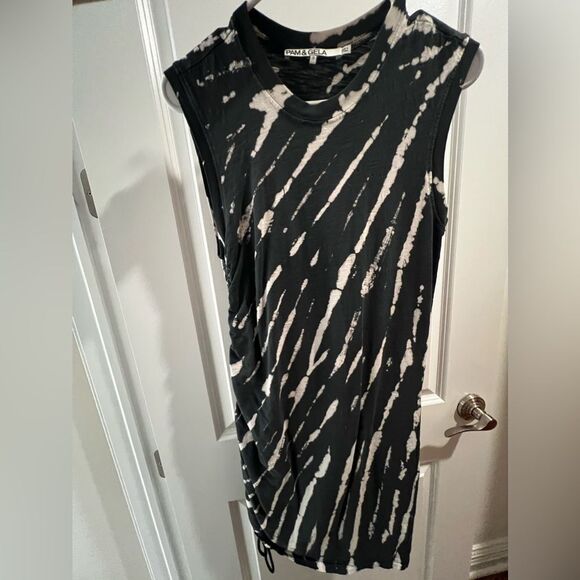 PAM & GELA
Tie Dyed Cotton Bodycon Mini Dress - Picture 5 of 8